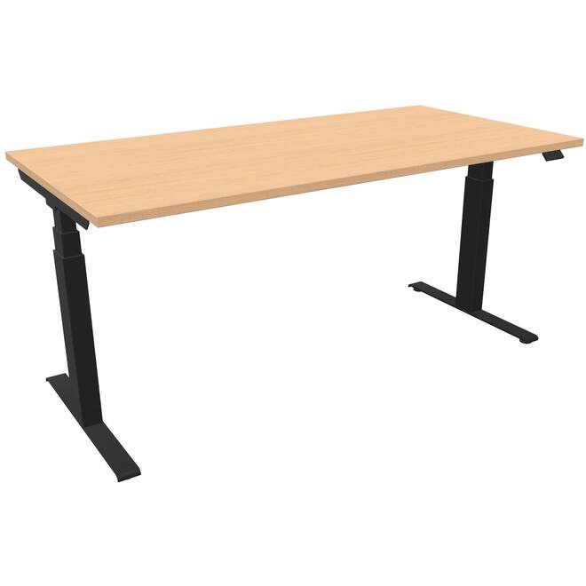 S-Line 160x80cm - Zwart / Lindberg Eiken
