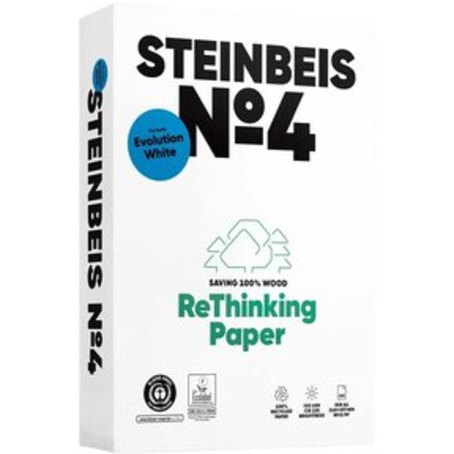 Kopieerpapier Vision (BE) evolution white Steinbeis 80gr A4