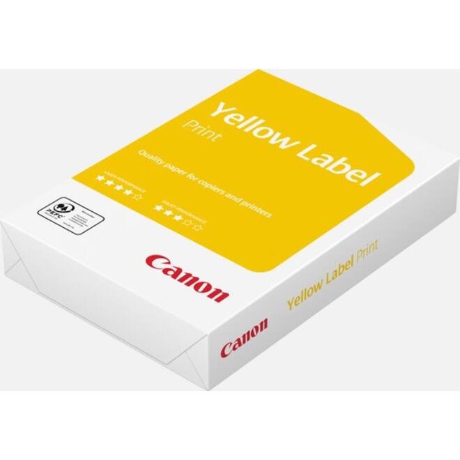 Kopieerpapier Canon Yellow Label standaard A4 80gr wit