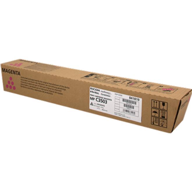 Ricoh MP C3503 toner magenta (capaciteit 18.000 afdrukken)