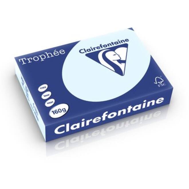 Clairefontaine Trophee (BE) pastel basic 80g/m² azuur 1881 297 x 420 mm A3 SG