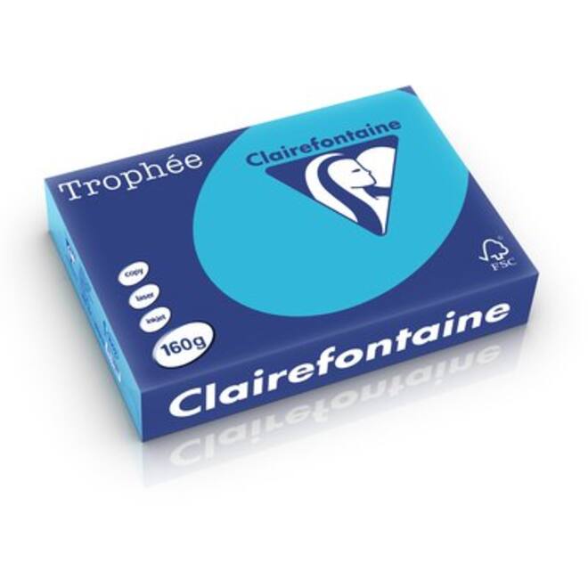 Clairefontaine Trophee (BE) intensief 80g/m² koningsblauw 1263 297 x 420 mm A3 SG