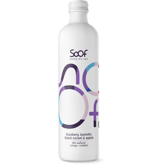 Soof Siroop Blackcurrant, Blueberry, Lavender and Apple 340ml