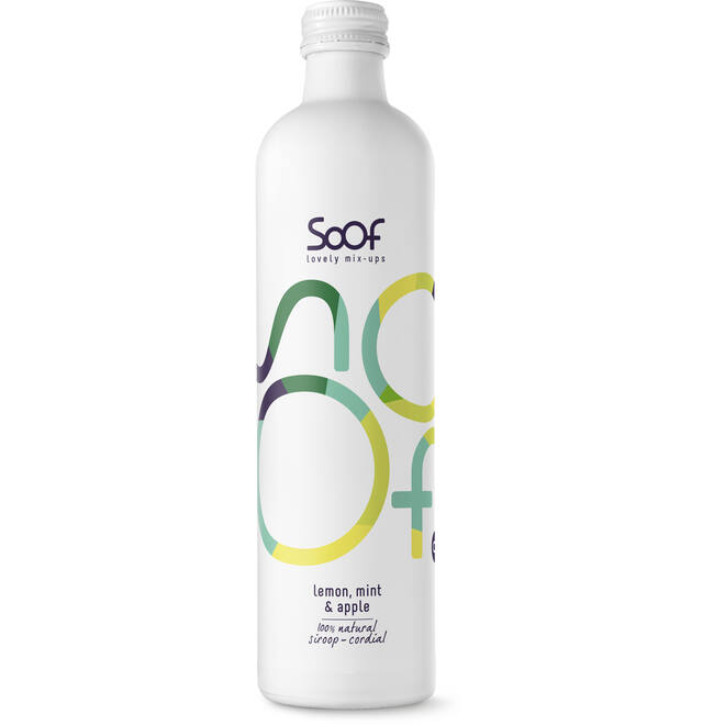 Soof Siroop Lemon, Mint & Apple 340ml
