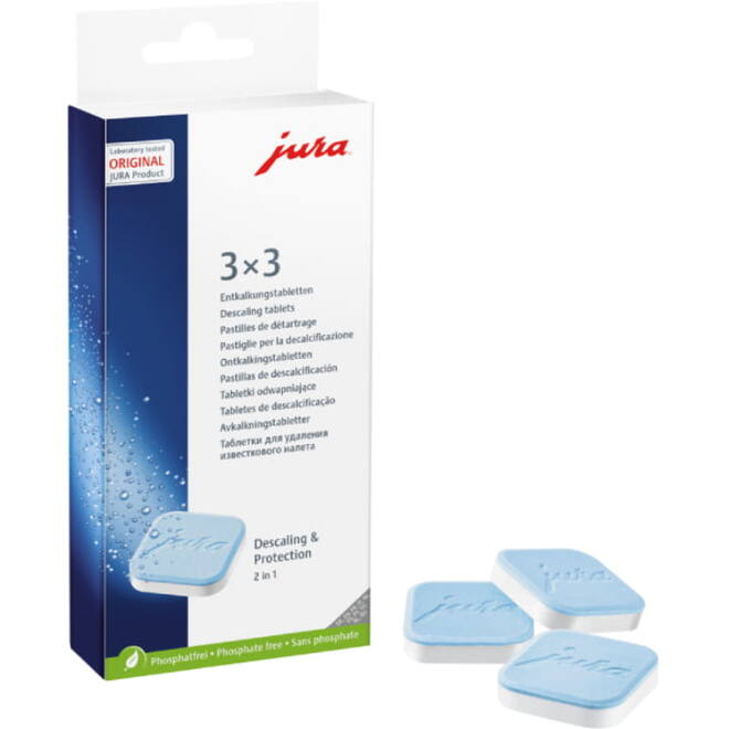 Jura Ontkalkingstabletten 3x3 stuks