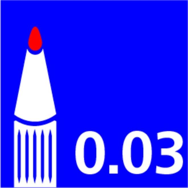 Fineliner Artline technisch 0.03mm zwart