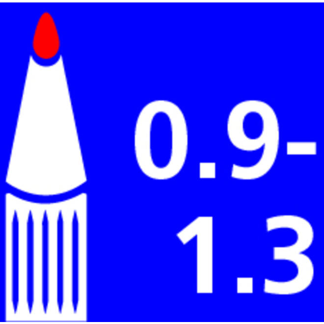 Verfstift Posca PC3M fijn zwart