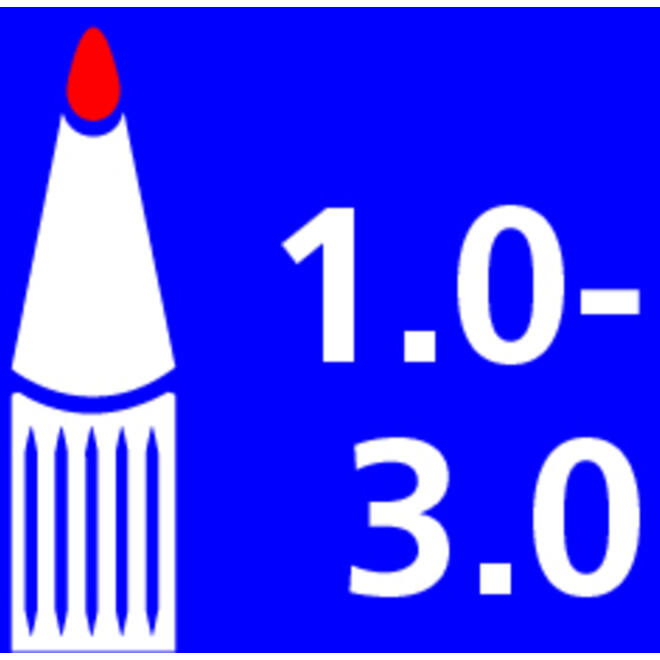 Fineliner edding 1200 fijn glitter assorti set à 5 stuks