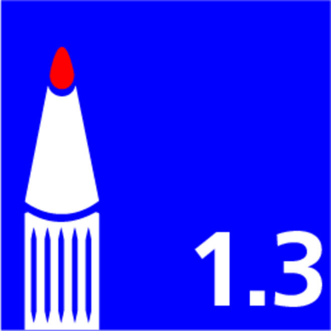 Viltstift Pilot whiteboard rond extra fijn blauw