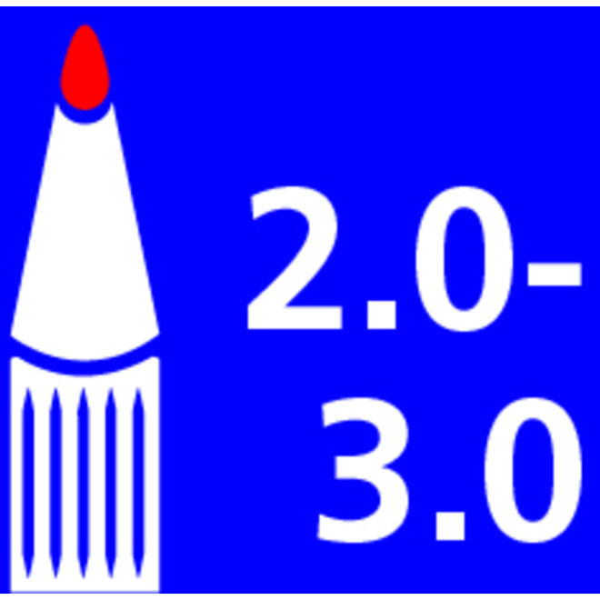 Acrylmarker STABILO Free Acrylic T300 wit