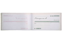Kasboek Exacompta Manifold ontvangstbewijs dupli 50vel