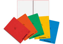 Schrift Aurora A4 lijn 120 pagina's 80gr assorti