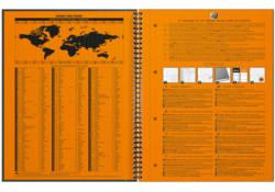 Spiraalblok Oxford International Notebook A4+ ruit 5mm