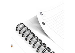 Spiraalblok Oxford International Notebook A4+ ruit 5mm
