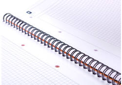 Spiraalblok Oxford International Notebook A4+ ruit 5mm