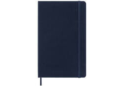 Notitieboek Moleskine large 130X210mm lijn hard cover sapphire blue