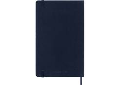 Notitieboek Moleskine large 130X210mm lijn hard cover sapphire blue