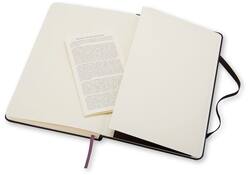 Notitieboek Moleskine pocket 90x140mm lijn hard cover zwart