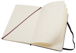 Notitieboek Moleskine pocket 90x140mm blanco hard cover zwart