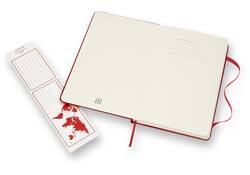 Notitieboek Moleskine large 130x210mm lijn hard cover rood