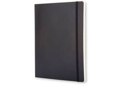 Notitieboek Moleskine XL 190x250mm lijn soft cover zwart