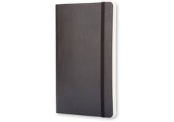 Notitieboek Moleskine large 130x210mm lijn soft cover zwart