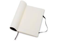 Notitieboek Moleskine large 130x210mm blanco soft cover zwart