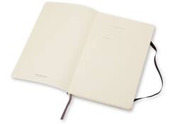 Notitieboek Moleskine large 130x210mm blanco soft cover zwart