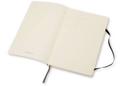 Notitieboek Moleskine pocket 90x140mm blanco soft cover zwart