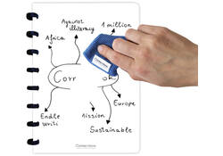 Notitieboek Correctbook A5 blanco 40blz ink black