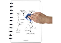 Notitieboek Correctbook A4 blanco 40blz inspirational white