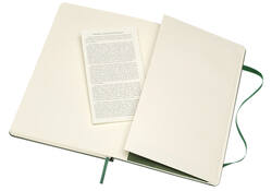 Notitieboek Moleskine large 130x210mm lijn hard cover myrtle green