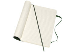 Notitieboek Moleskine large 130x210mm lijn soft cover myrtle green