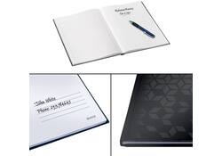 Notitieboek Leitz WOW A5 lijn zwart