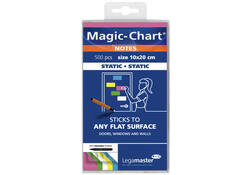 Magic-chart notes Legamaster 10x20cm assorti