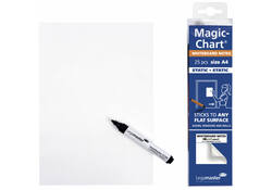 Magic-chart notes Legamaster whiteboard 20x30cm wit