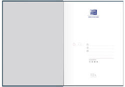 Notitieboek Oxford Office Essentials A4 lijn 192 pagina' s 80gr blauw