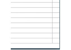 Notitieboek Oxford Office Essentials A5 96vel lijn blauw
