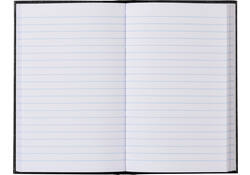 Notitieboek Octavo 103x165mm 192blz lijn grijs gewolkt