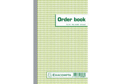Orderboek Exacompta 210x135mm 50x2vel