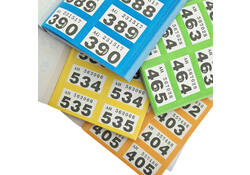 Nummerblok 1-1000 assorti