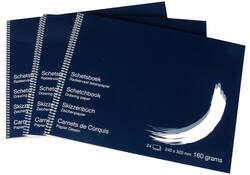 Schetsboek Papyrus 240x320mm 160gr 24vel