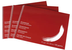 Schetsboek Papyrus 240x320mm 120gr 32vel