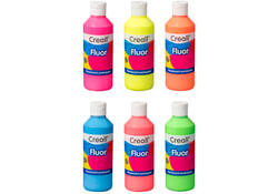 Plakkaatverf Creall fluor roze 250ml
