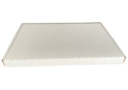 Brievenbusbox IEZZY A4 360x255x27mm karton wit