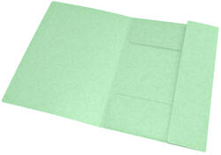 Elastomap Oxford Top File+ A4 3 kleppen 390gr pastel groen