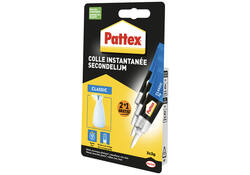 Secondelijm Pattex classic 3gr 2+1 gratis