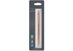 Balpen Parker Jotter XL Monochrome pink gold medium blister à 1 stuk