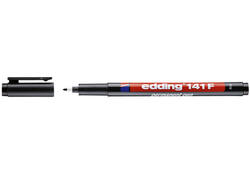Viltstift edding 141 rond 0.6mm zwart