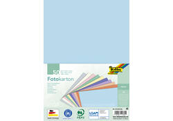 Fotokarton Folia 2-zijdig A4 pastel 50 vel 10 kleuren